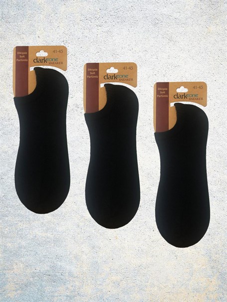 3 lü Siyah Çorap Set - DZCP3101