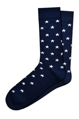 Erkek Çorap Yıldız Desenli - DZNCP0302